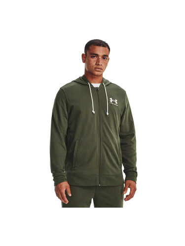 Суитшърт Under Armour Rival Terry LC FZ Green S