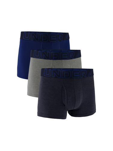 Боксерки Under Armour M Perf Cotton 3in 3-Pack Navy S