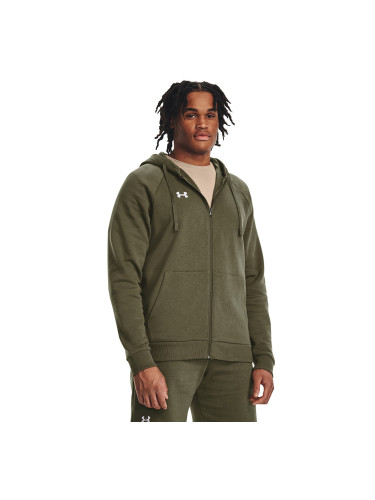 Суитшърт Under Armour Rival Fleece Fz Hoodie Marine Od Green L