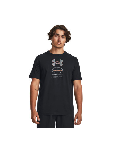 Тениска Under Armour M Branded Gel Stack Ss Black S