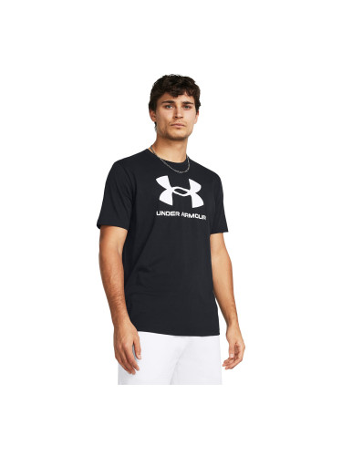 Тениска Under Armour Sportstyle Logo Update Ss Black 001 L