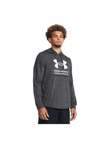 Суитшърт Under Armour Rival Terry Graphic Hood Castlerock 025 L