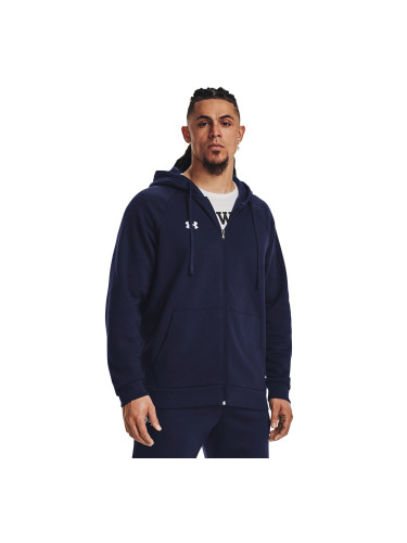 Суитшърт Under Armour Rival Fleece Fz Hoodie Midnight Navy L