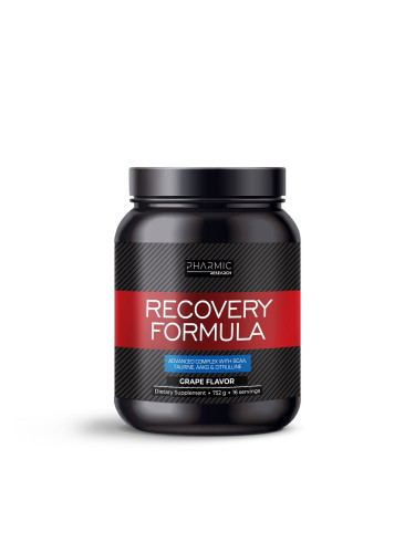 PHARMIC RESEARCH - ХРАНИТЕЛНА ДОБАВКА ЗА ВЪЗСТАНОВЯВАНЕ НА МУСКУЛИТЕ - 	RECOVERY FORMULA - 752 g