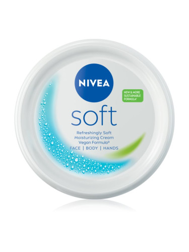 NIVEA Soft хидратиращ крем 500 мл.