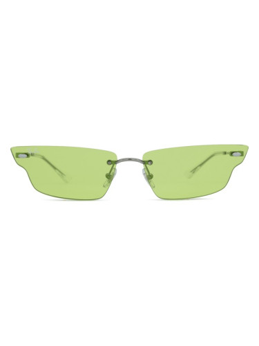 Ray-Ban Anh RB3731 004/2 66 - правоъгълна слънчеви очила, unisex, сиви