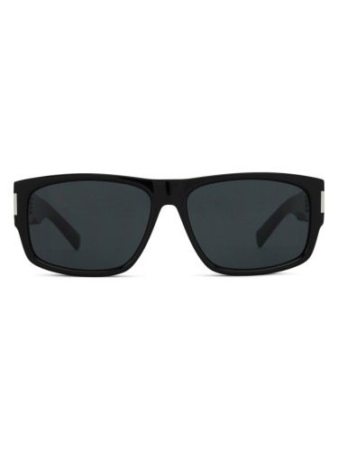 Saint Laurent SL 689 001 59 - правоъгълна слънчеви очила, unisex, черни