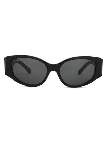 Balenciaga BB0258S 001 58 - cat eye слънчеви очила, дамски, черни