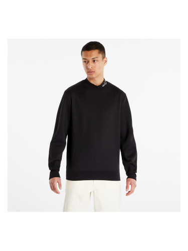 Суитшърт FRED PERRY Branded Collar Sweatshirt Black XL