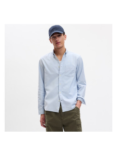 Риза GAP Standard Oxford Shirt Light Blue S