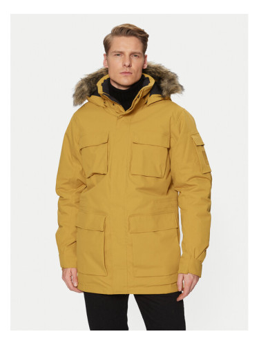 Jack Wolfskin Парка Glacier Canyon 1107674 Жълт Regular Fit