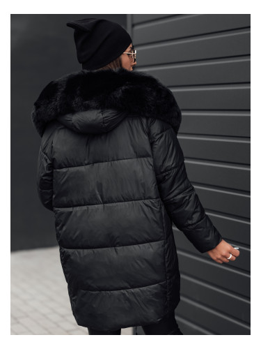 Дамско зимно яке FROSTYFIT черно