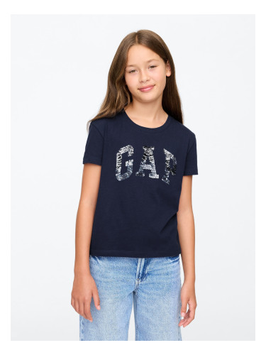 GAP Children's T-shirt with sequin logo - Girls