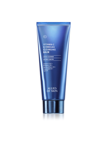Allies of Skin Vitamin C & Omegas Cleansing Balm подхранващ почистващ балсам 100 мл.