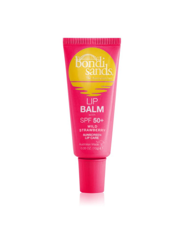 Bondi Sands SPF 50+ Lip Balm защитен балсам за устни SPF 50+ с аромат Wild Strawberry 10 гр.