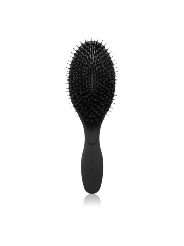 Olivia Garden Expert Care Boar & Nylon Bristles Black овална четка за коса 1 бр.