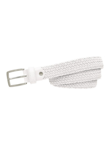 Alberto Basic Braided Womens White 90 cm Колан