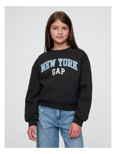GAP Kids Oversize Sweatshirt with Logo - Girls
