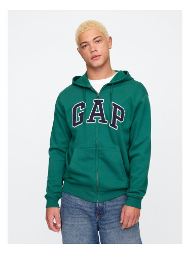 GAP Zip Hoodie Logo - Men's