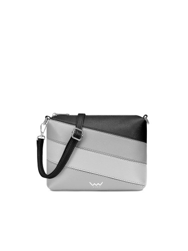 VUCH Coalie Striped Black Handbag