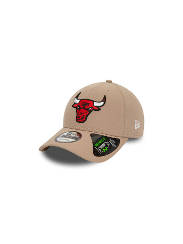 New Era Chicago Bulls NBA Repreve Brown 9FORTY Adjustable Cap