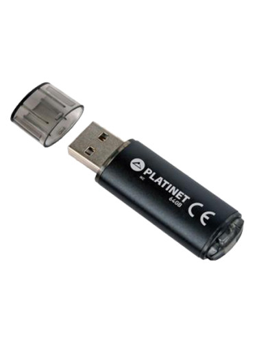 Памет USB flash 64GB Platinet X чрн 2.0