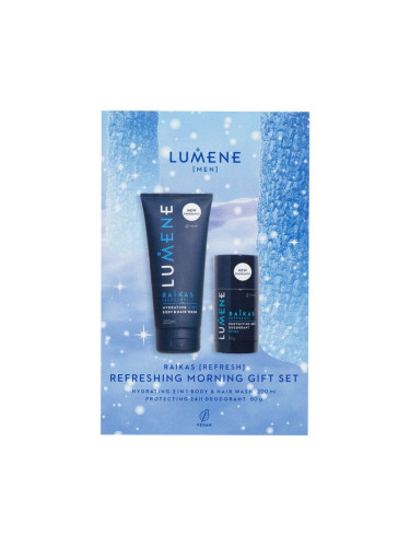 Комплект хидратация за мъже Lumene MEN Raikas Refreshing Morning Gift Set