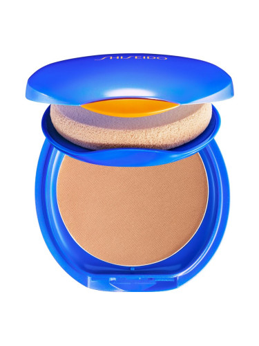 Shiseido Expert Sun Protector UV Protective Compact Foundation SPF30 водоустойчив компактен грим пълнещ цвят Dark Ivory 12 гр.