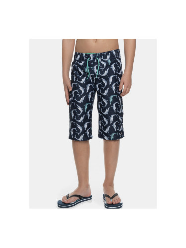 SAM73 Dark blue boys patterned swimwear SAM 73 - Boys