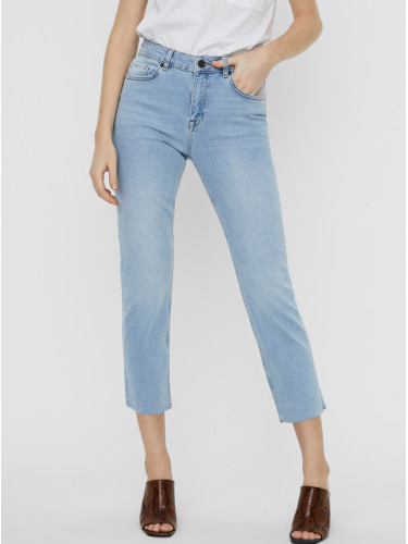 Light blue straight fit jeans Noisy May Jenna - Women