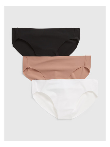 GAP No-Show Bikini Panties, 3pcs - Ladies