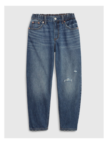 GAP Children's jeans high rise barrel Washwell - Girls