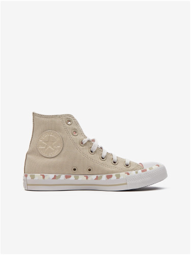 Pink-beige women's ankle sneakers Converse Chuck Taylor All Star - Women's