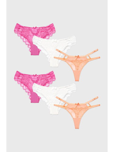 6PACK бразилски бикини и прашки Nika дантелени