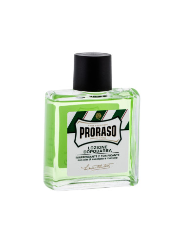 PRORASO Green After Shave Lotion Афтършейв за мъже 100 ml увредена кутия