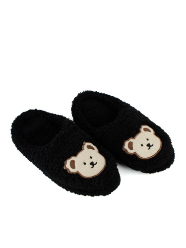 Дамски пантофи TEDDYBEAR BLACK