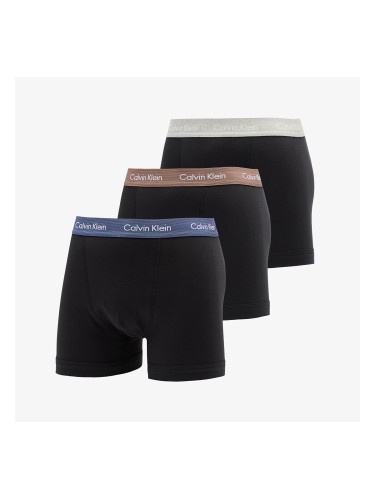 Calvin Klein Cotton Stretch Trunk 3-Pack Black L