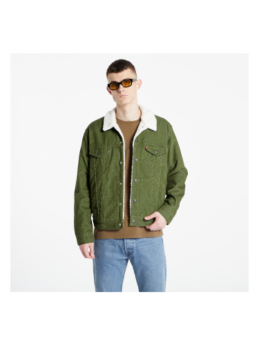 Яке Levi's® Type III Sherpa Trucker Jacket Green S