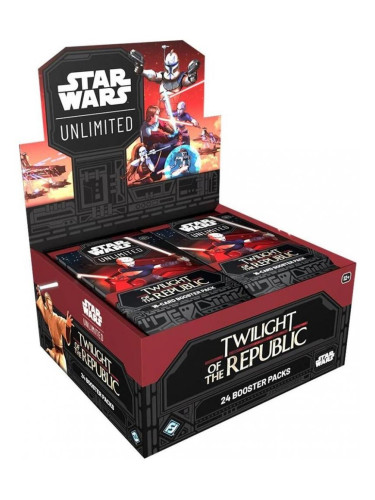  Star Wars: Unlimited - Twilight of the Republic Booster Box (24 packs)