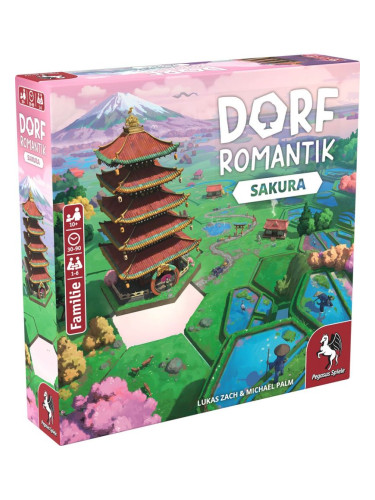  Настолна игра Dorfromantik: Sakura (English Edition) - Семейна