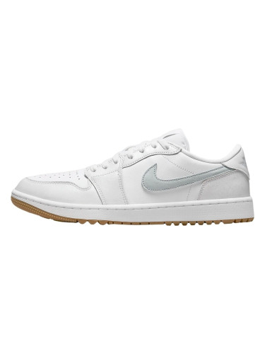 Nike Air Jordan 1 Low G White/Gum Medium Brown/Pure Platinum 42,5 Мъжки голф обувки