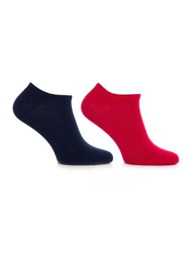 Tommy Hilfiger Man's 2Pack Socks 342023001 Navy Blue/Red