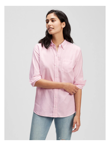 GAP Shirt V-Fitted Boyfriend Oxf - Ladies