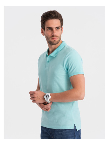 Ombre Men's pique knit polo shirt