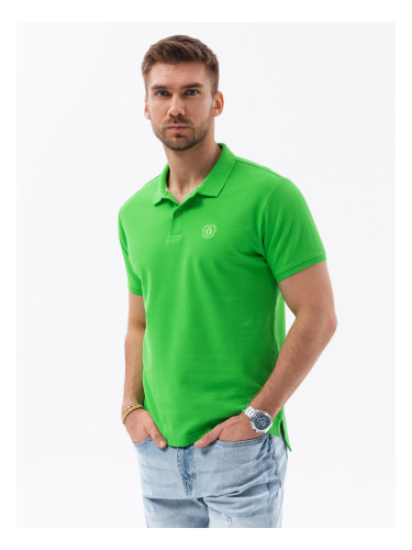 Ombre Men's pique knit polo shirt