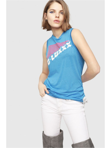 9011 DIESEL S.P.A.,BREGANZE T-shirt - Diesel TERINAA TANKTOP blue