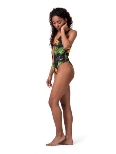 Women's swimsuit Nebbia High-energy monokini 560 jungle green S