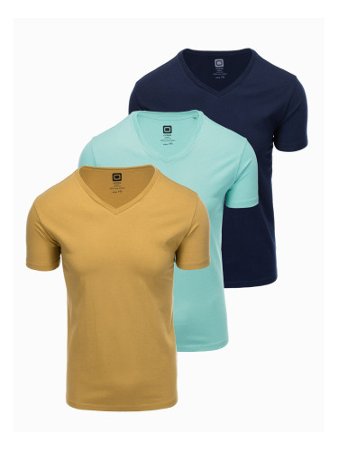 Ombre Men's plain t-shirt - mix 3