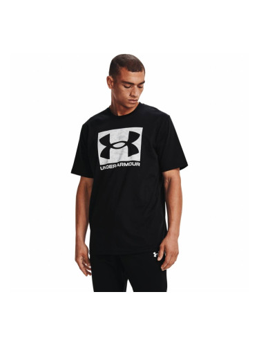 Men's Under Armour ABC CAMO BOXED LOGO SS T-Shirt - Black