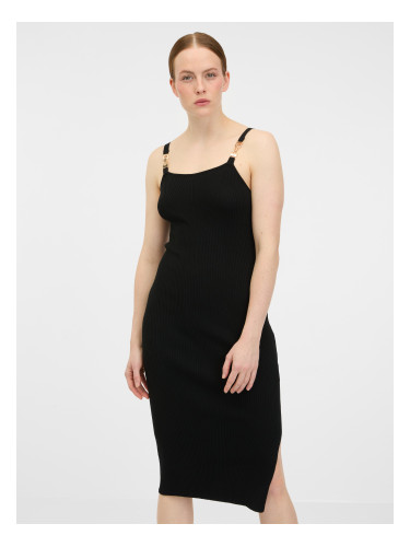 Orsay Black Women's Midi Dress - Women's